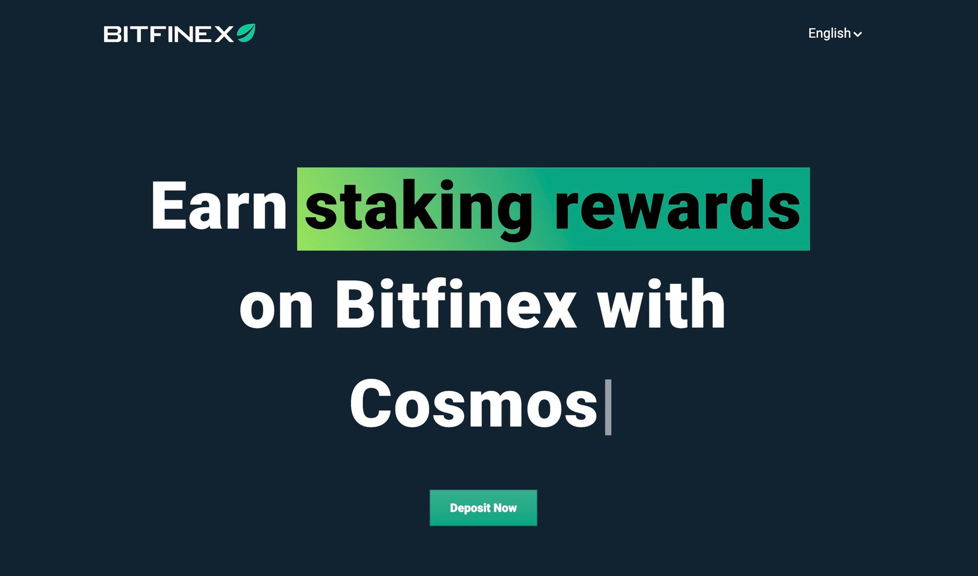 Bitfinex Staking