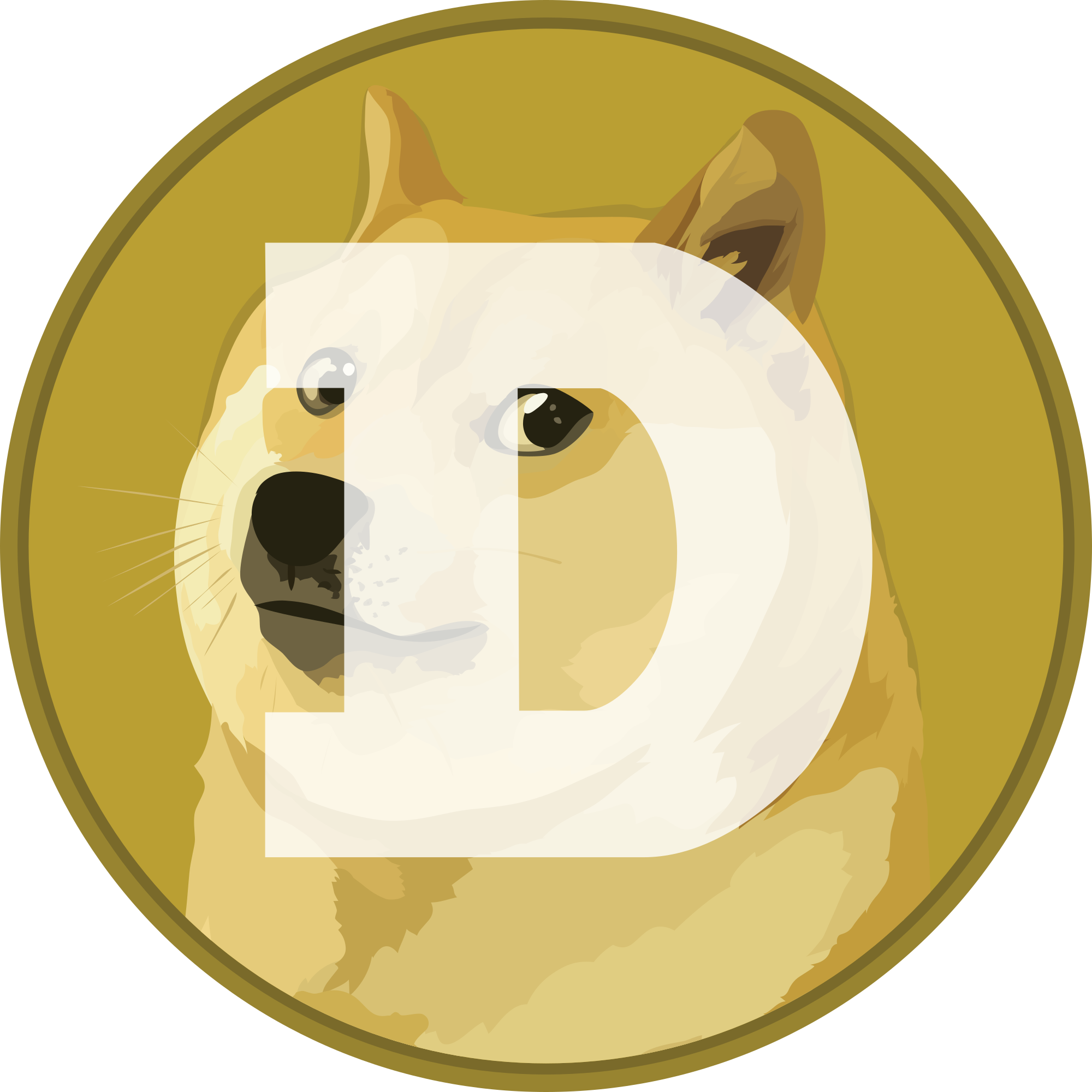 The Dogecoin logo