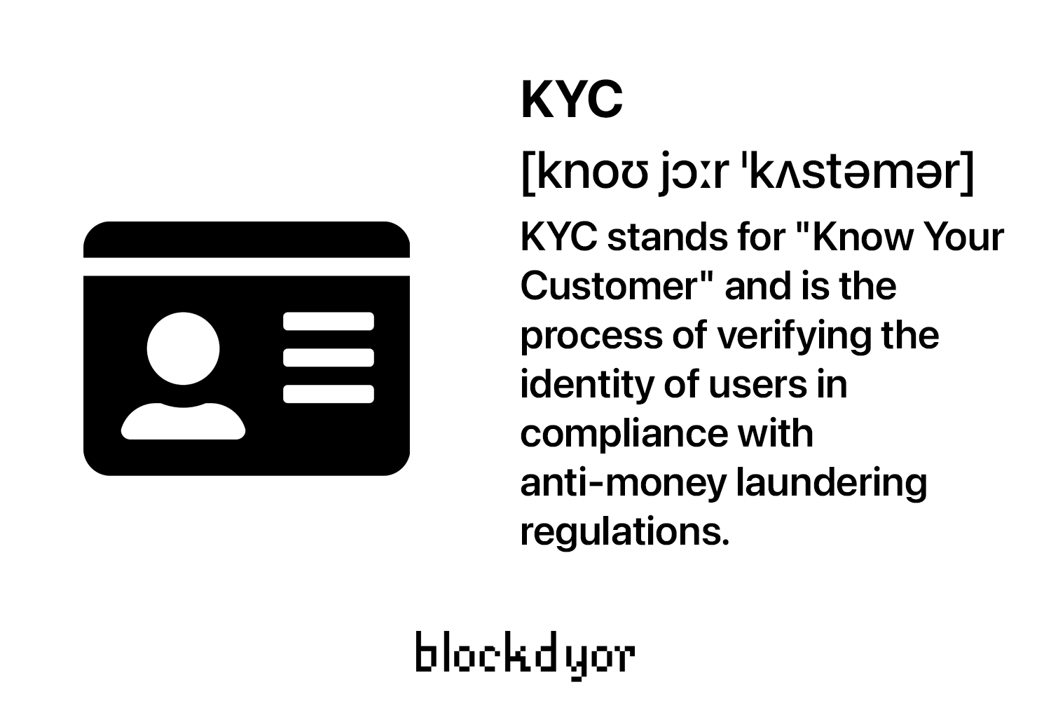 KYC Definition