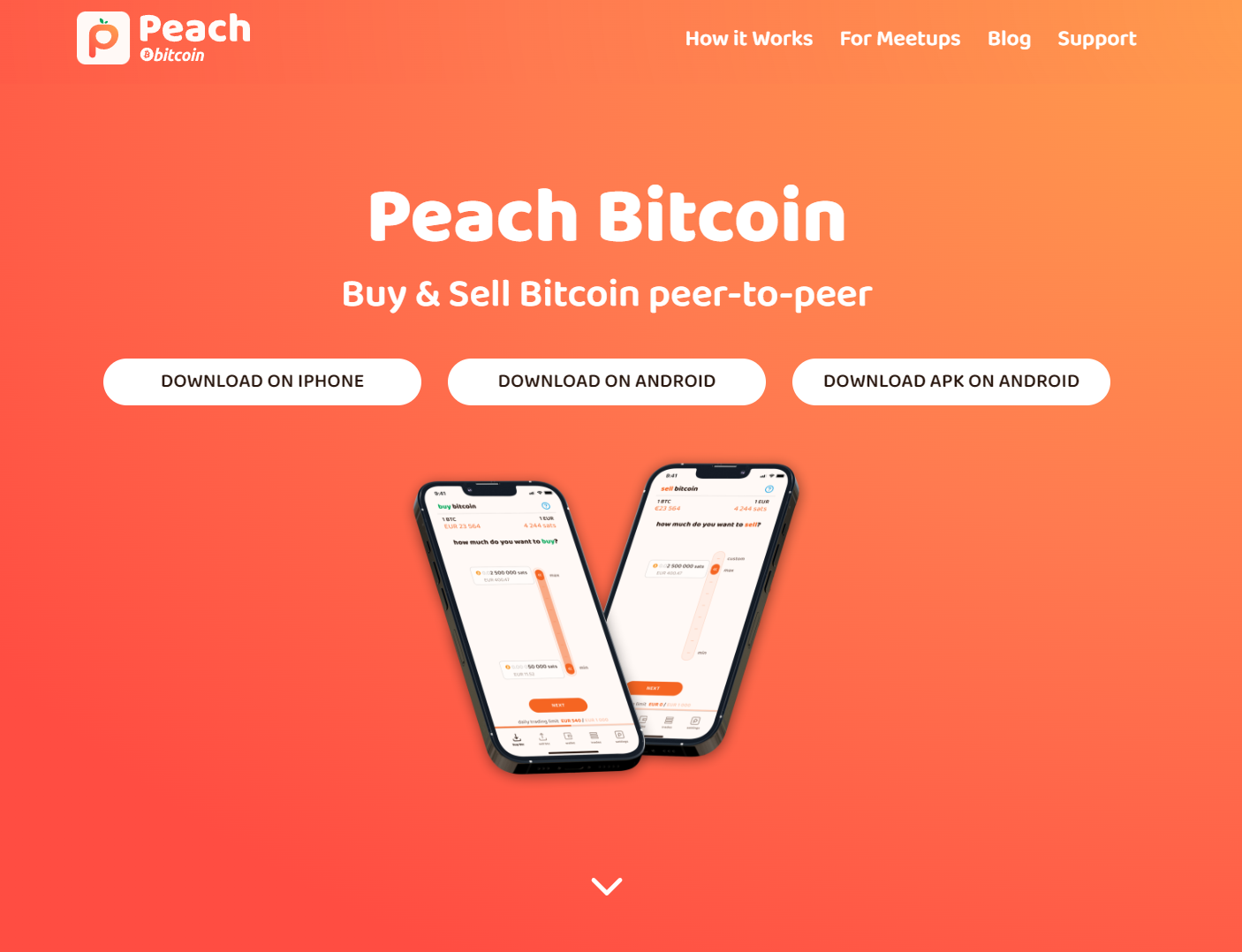 peach bitcoin