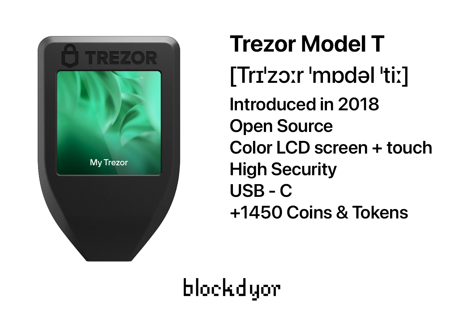 Trezor Model T Overview