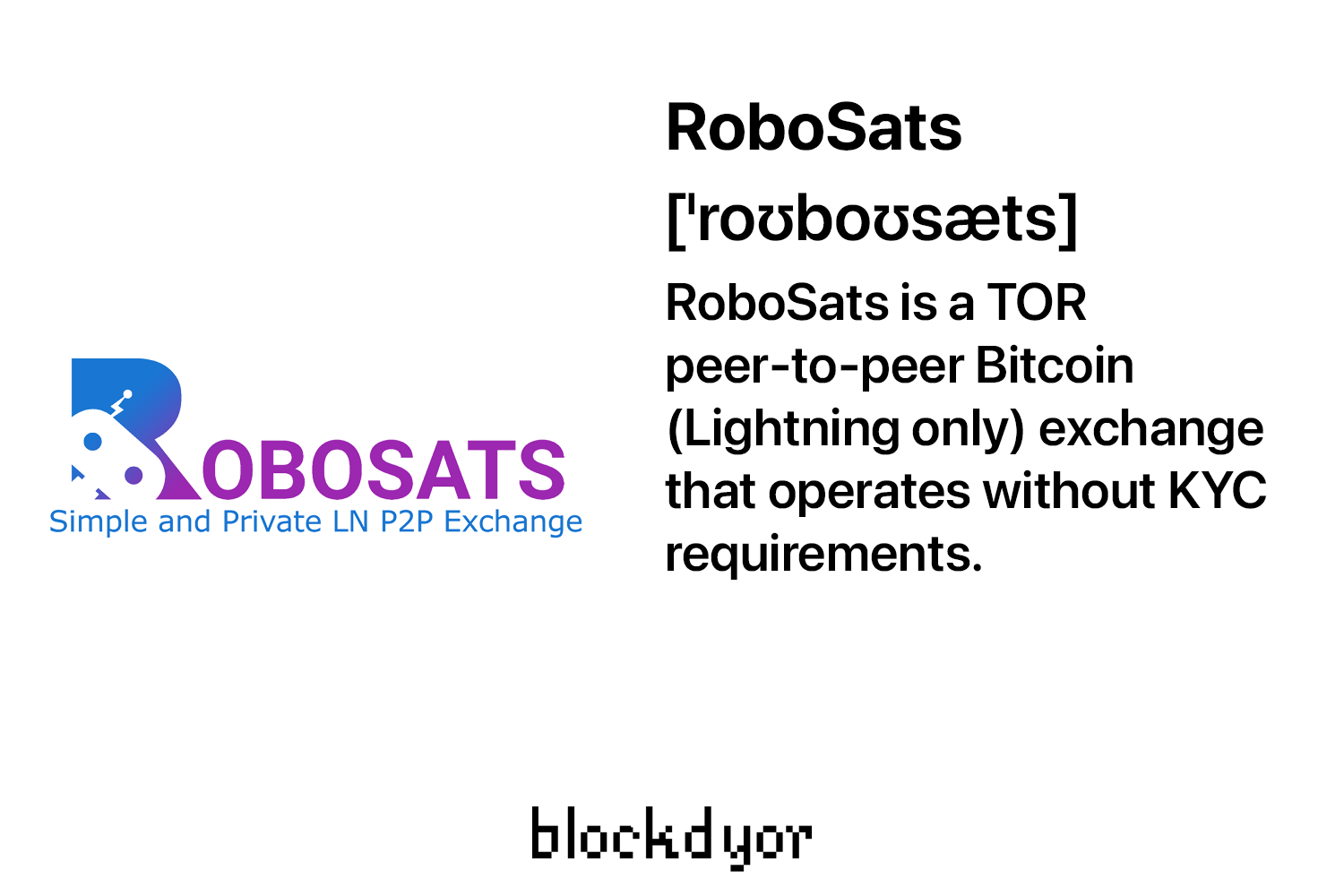 RoboSats Overview