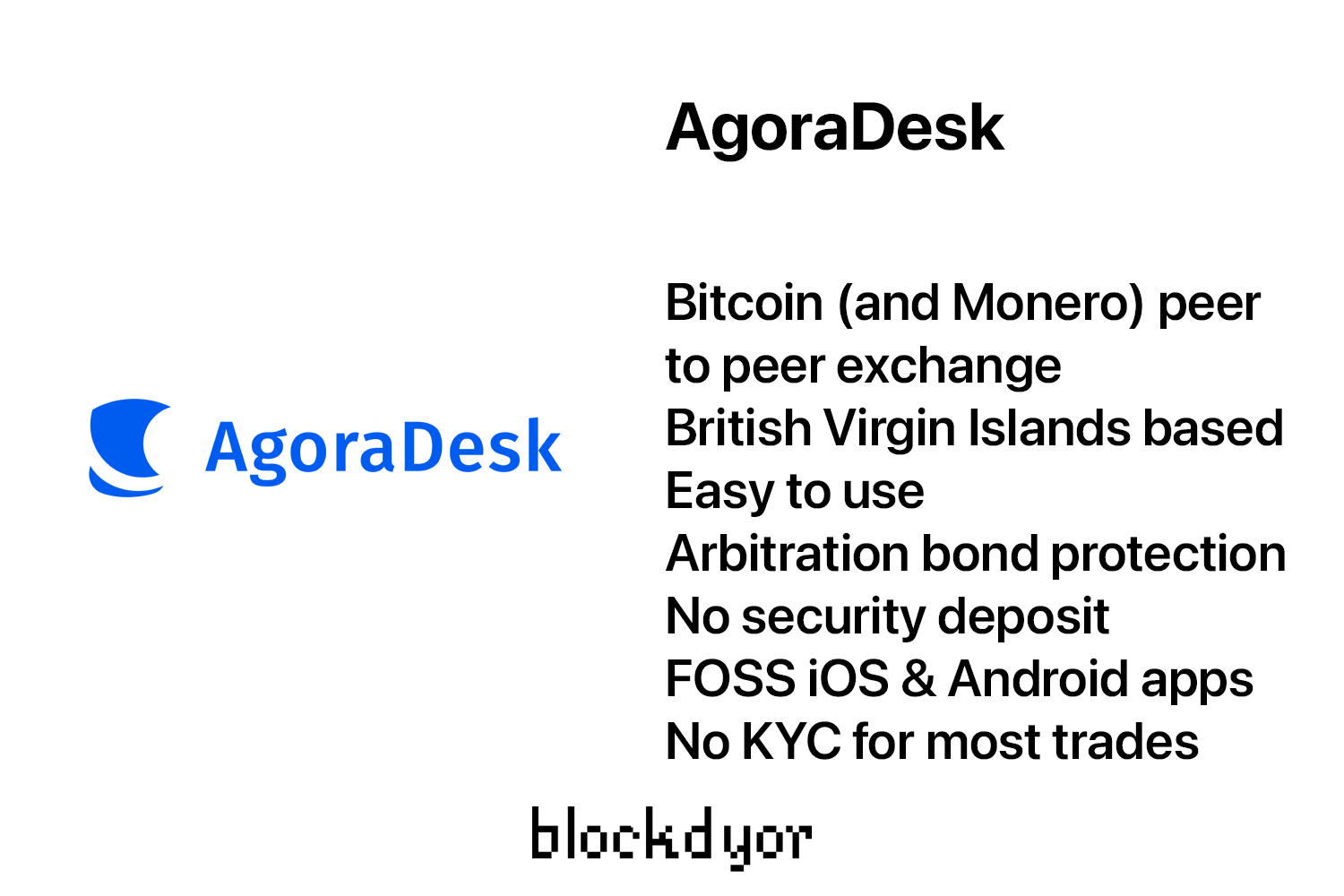 AgoraDesk Overview
