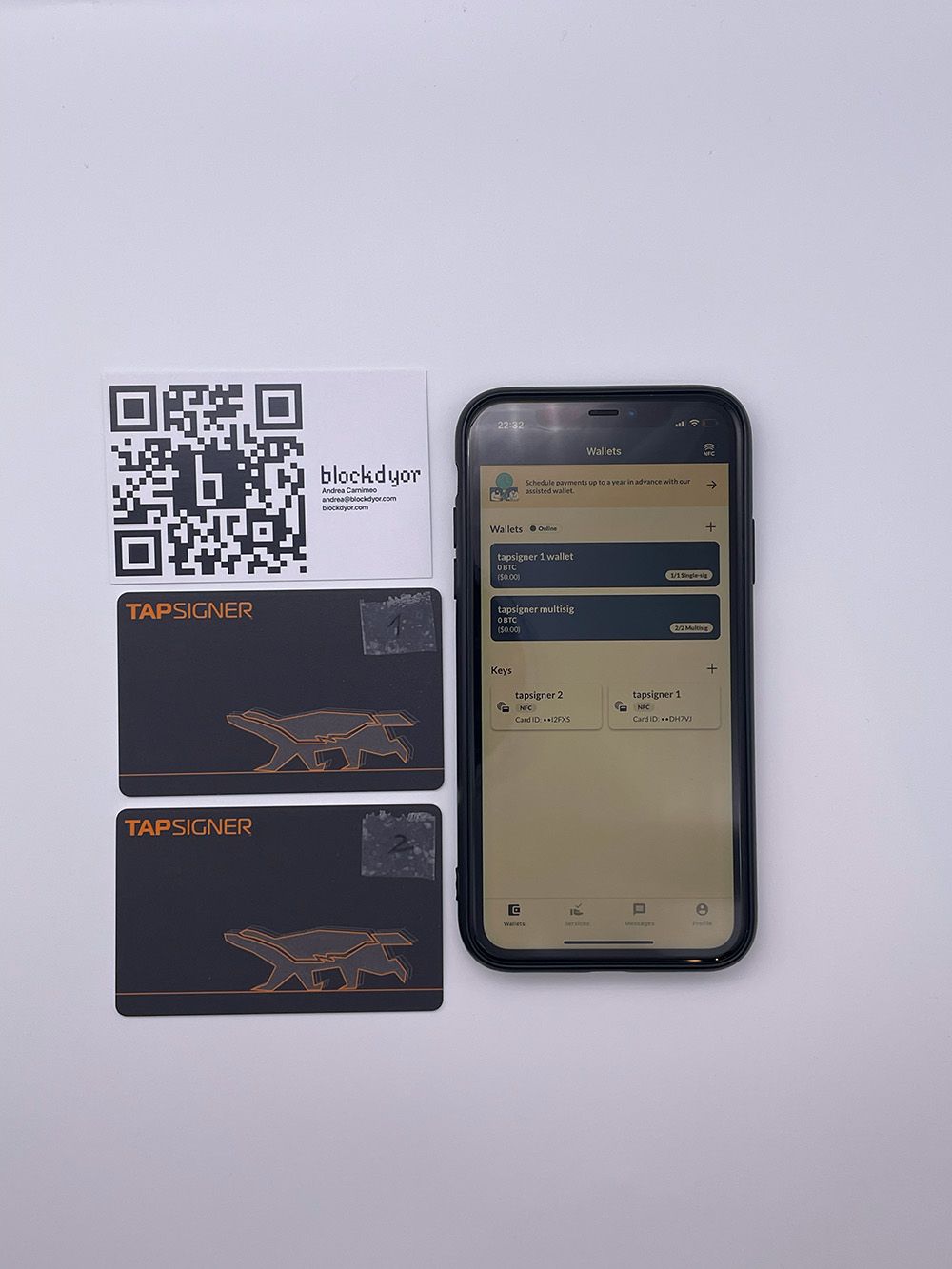 Create A Multisig Wallet With Two Tapsigner As The Keys Step 9