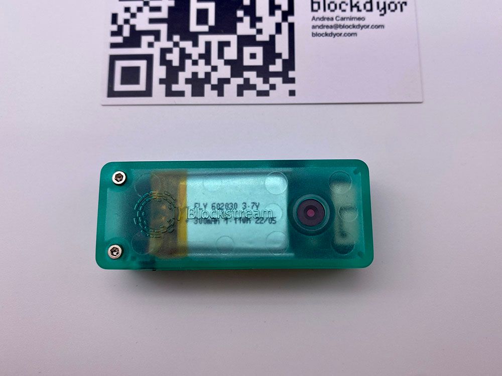 Announcing a limited edition Blockstream Jade (Transparent Green) :  r/Bitcoin