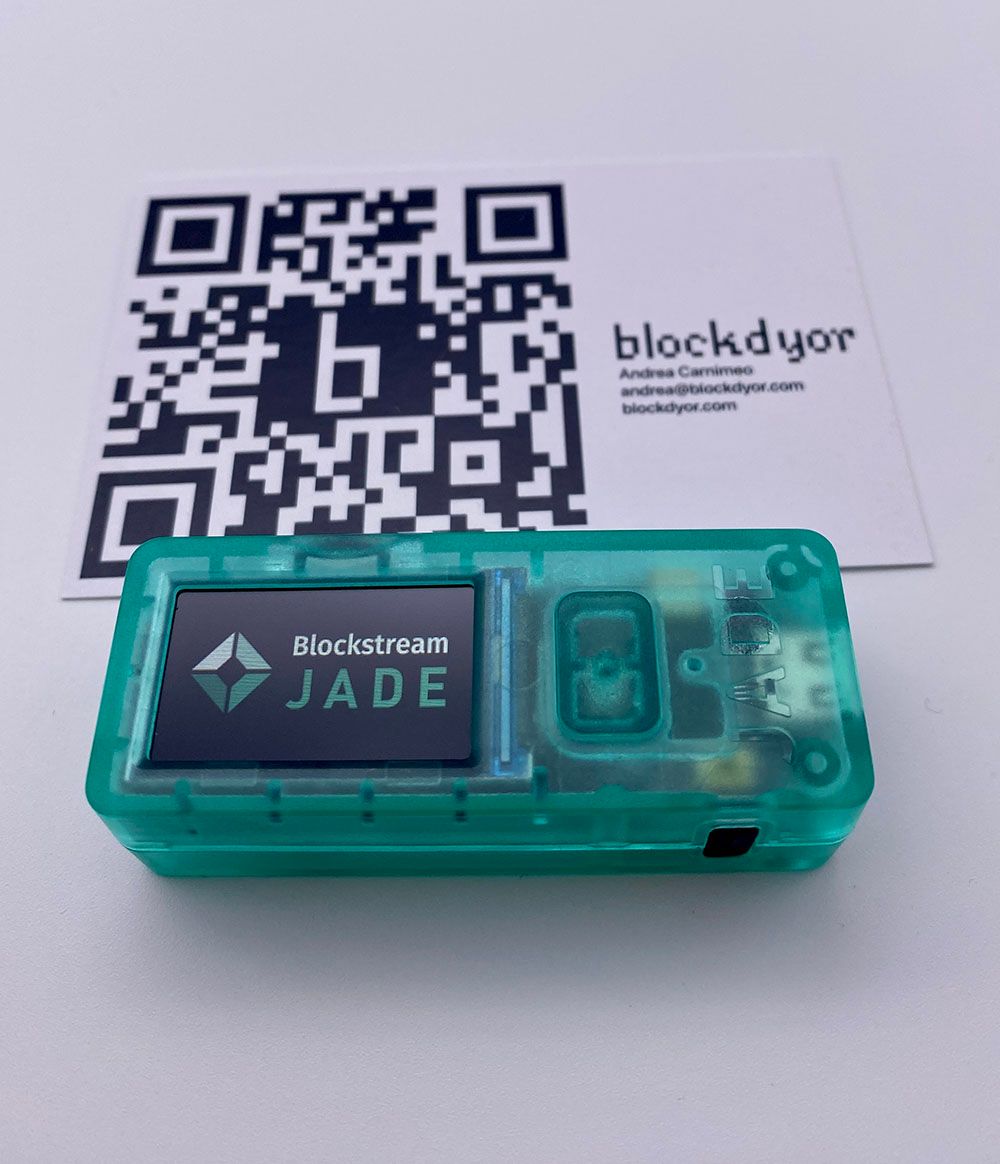 Blockstream JADE Crypto Wallet Skin Wrap Cover Blank or 