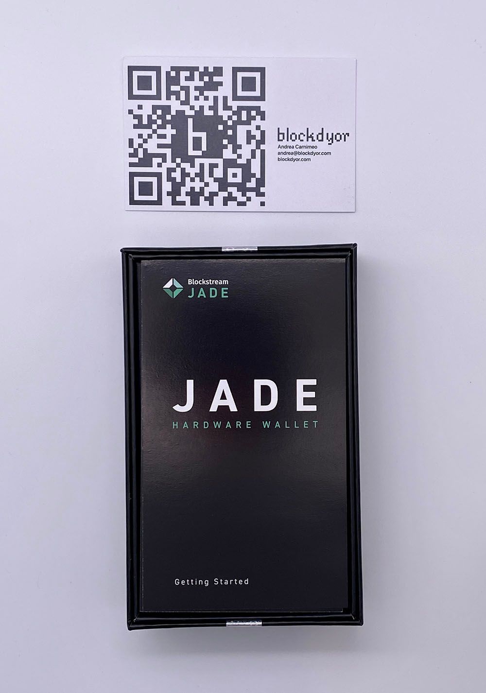 Blockstream Jade Unboxing Part 3