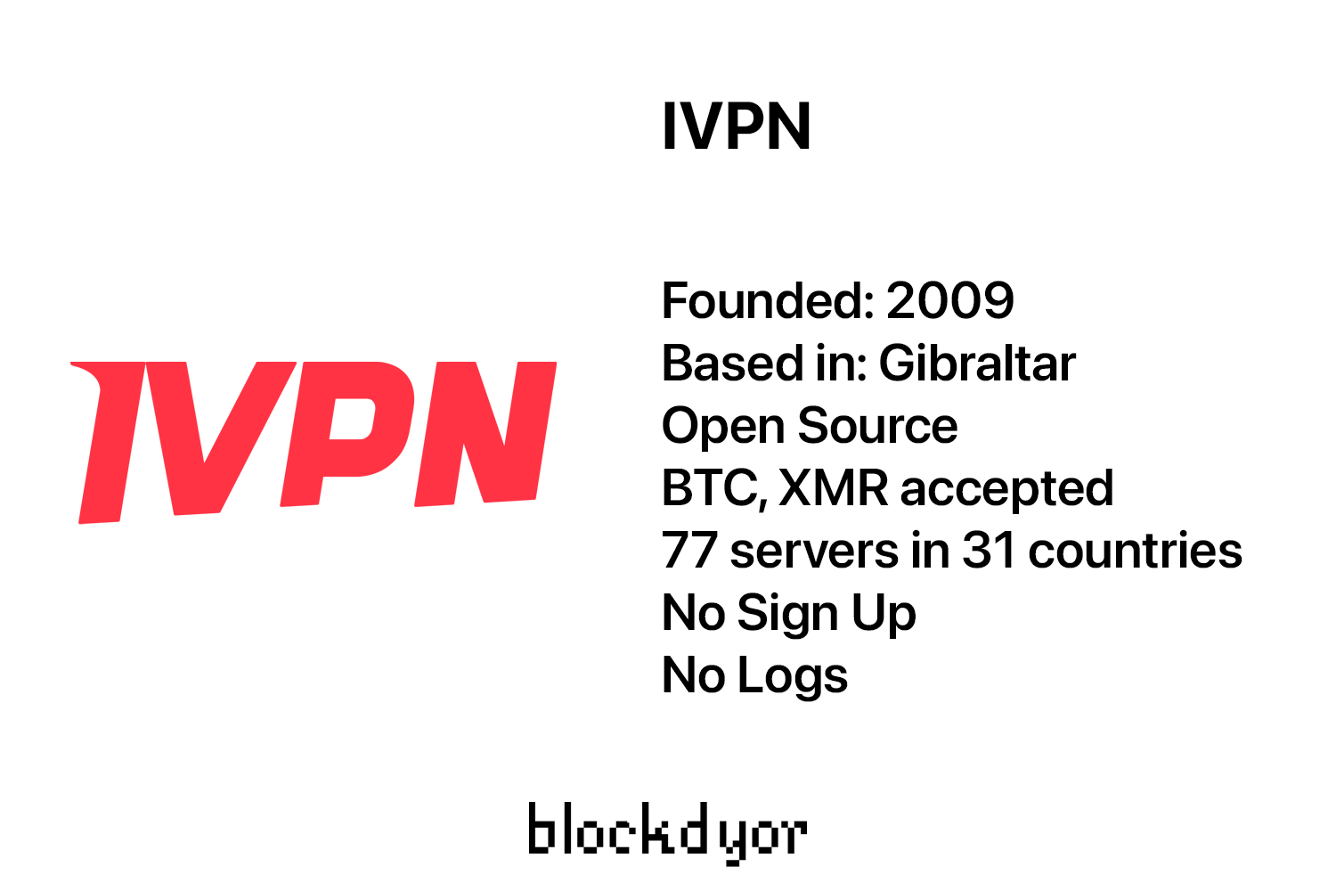 IVPN Overview