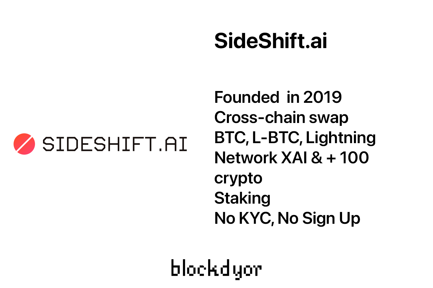 SideShift.ai Overview