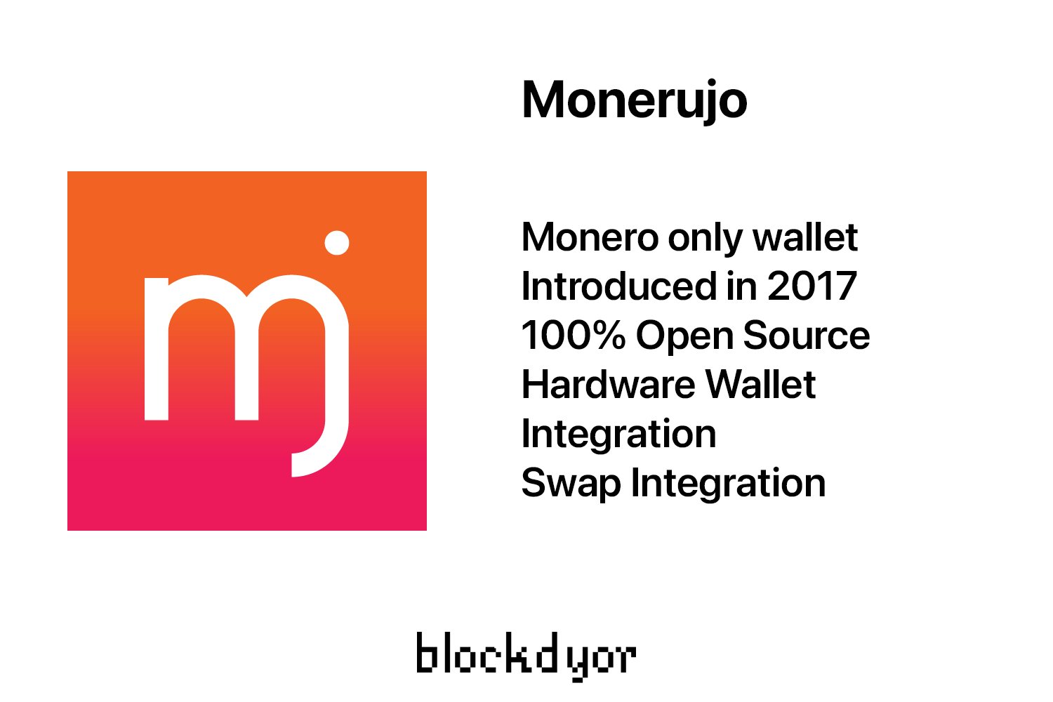 Monerujo Overview