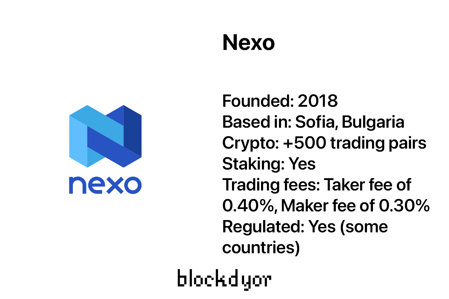 Nexo Overview