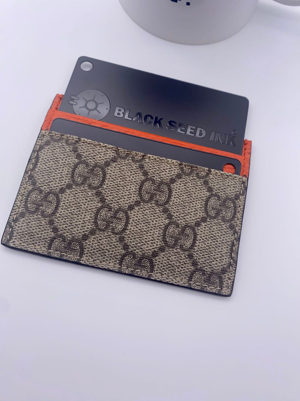 Black Seed Ink Cold Wallets Steel Plates Design 2