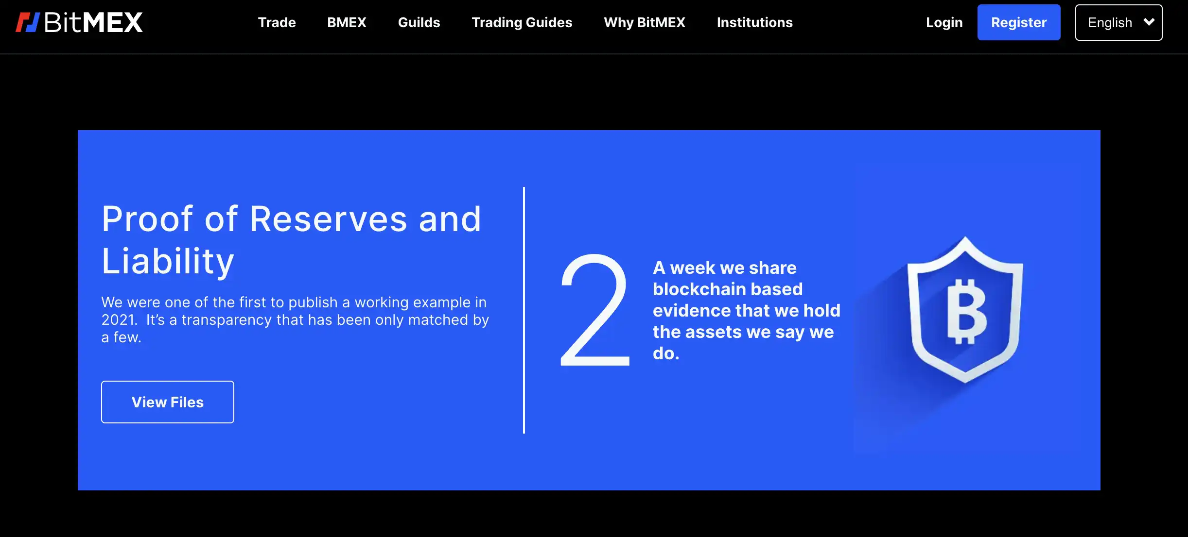 BitMEX Proof of Reserves