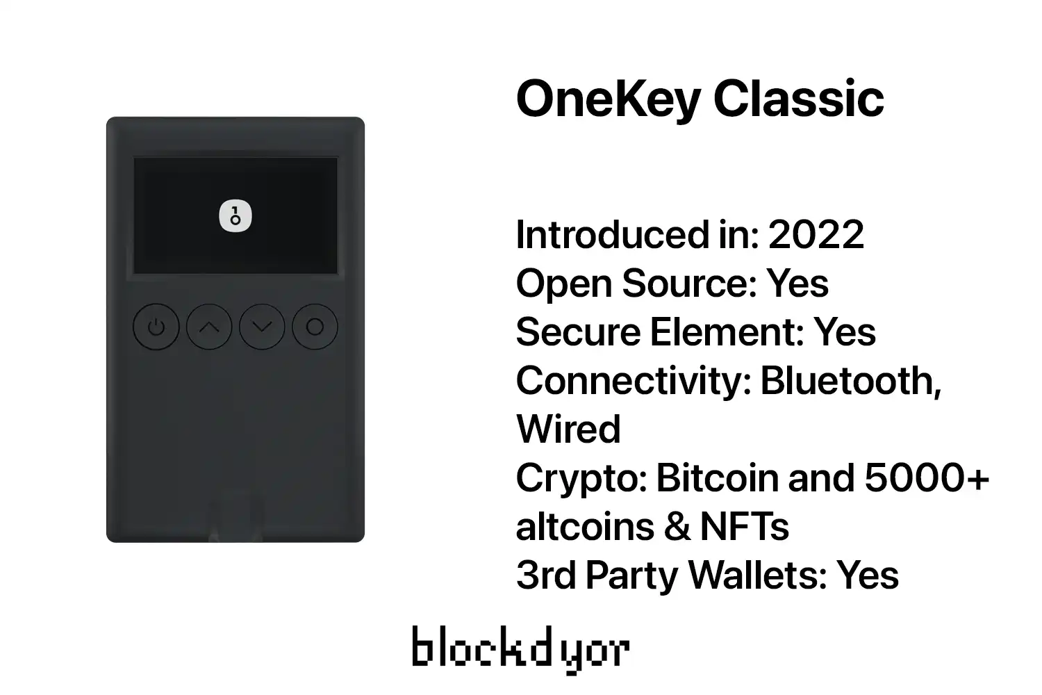 OneKey Classic Overview