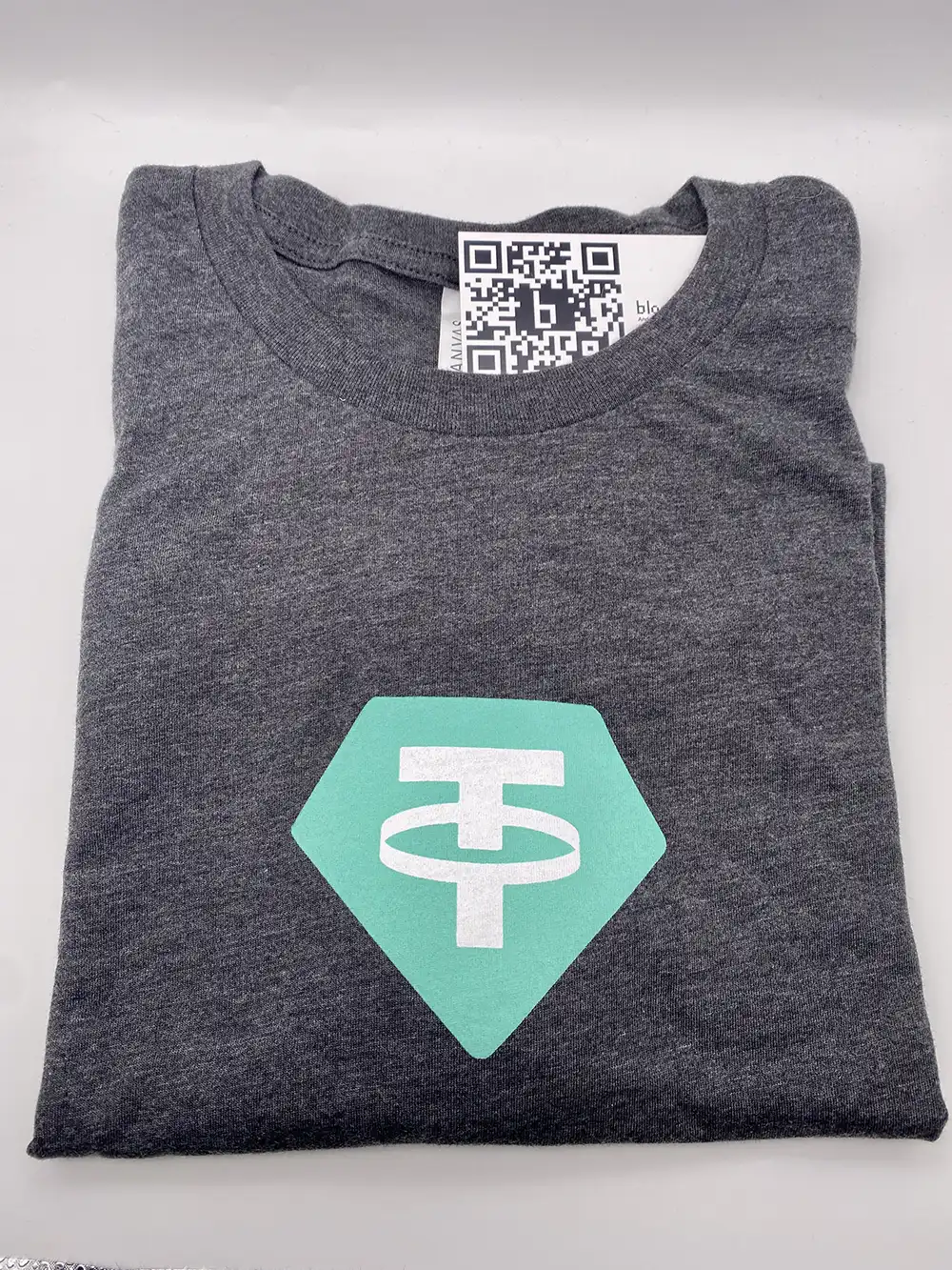 Tether T-Shirt Gray Cypherpunk Store