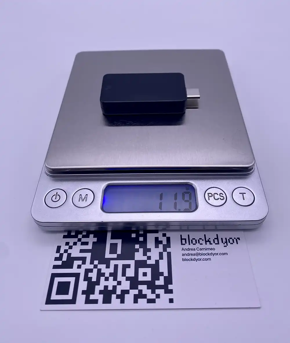 BitBox02 Weight