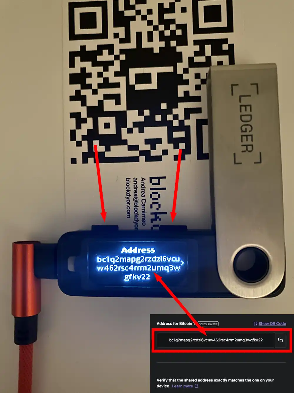 How to Send Receive Funds With The Ledger Nano S Plus Step 8a