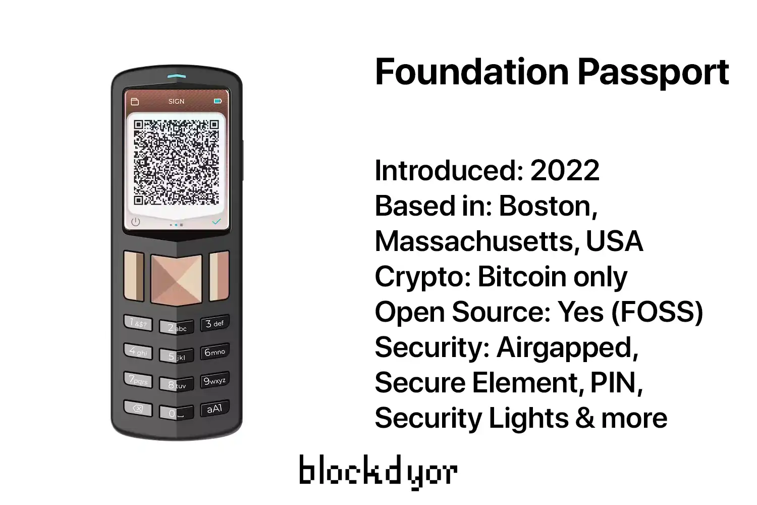 Foundation Passport Overview