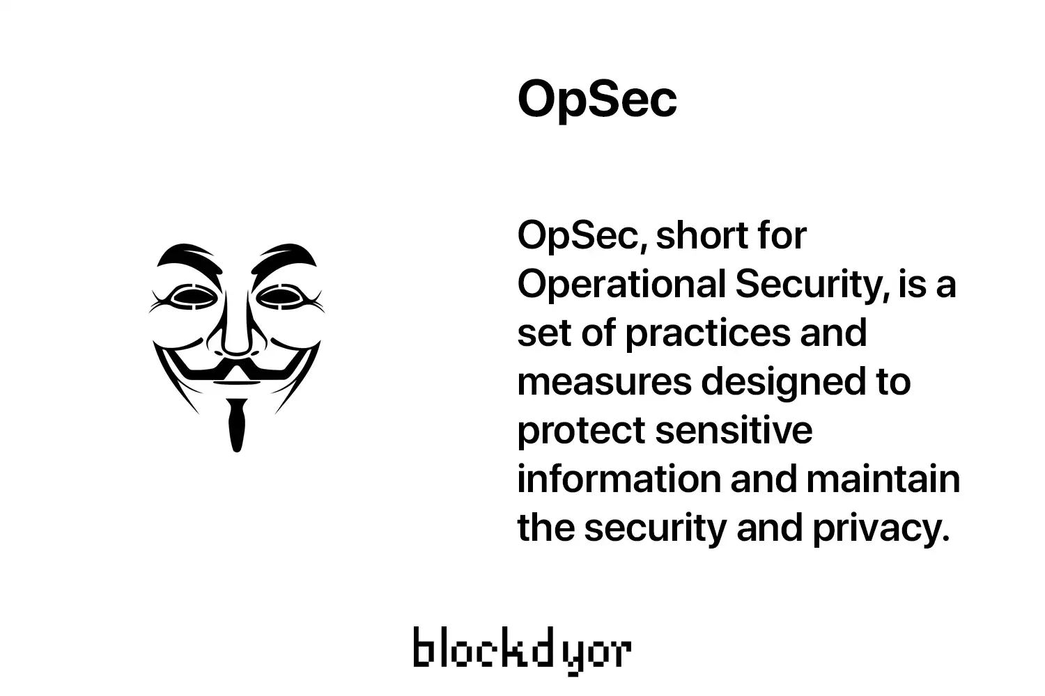 OpSec Overview