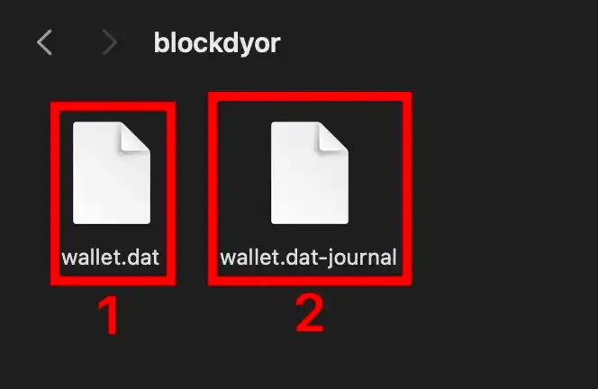Backup A Wallet In Bitcoin Core Step 3