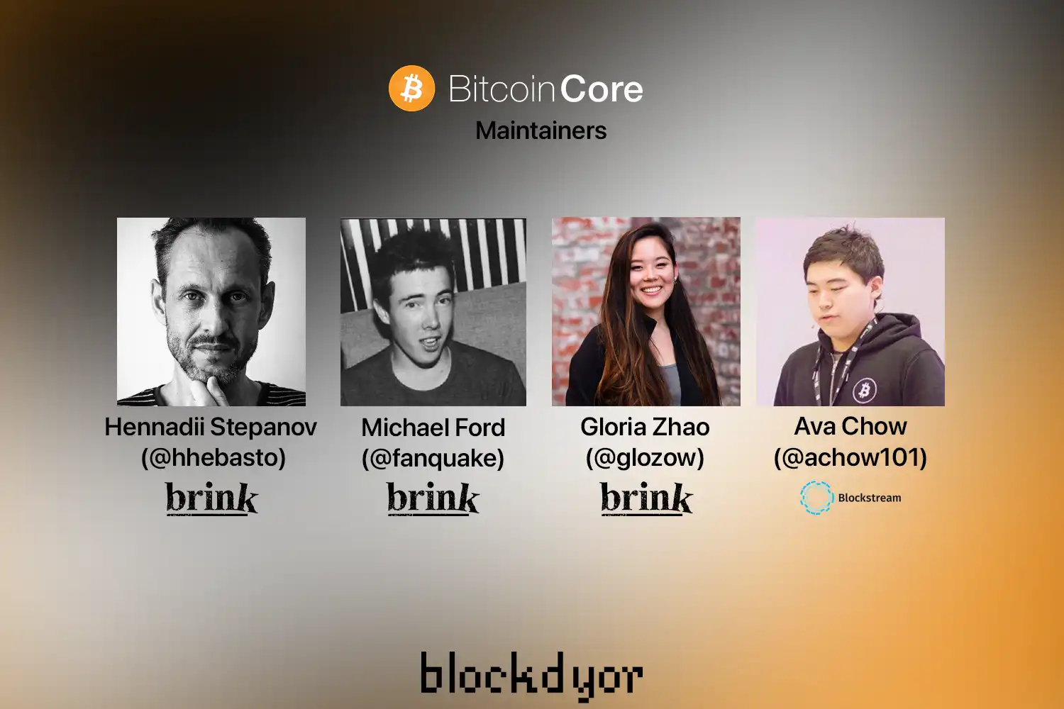Bitcoin Core Maintainers