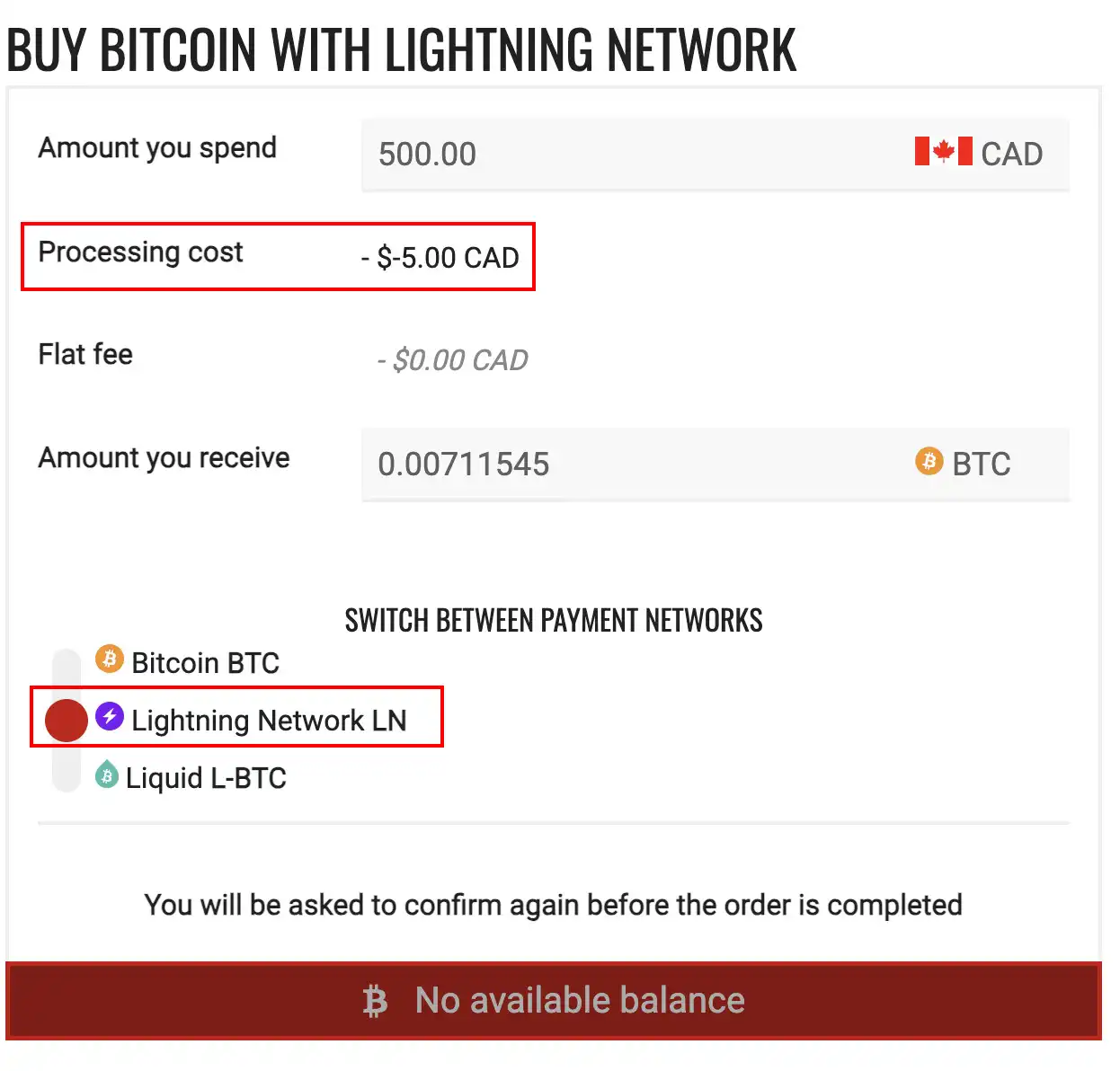 Bull Bitcoin Buy Bitcoin With The Lightning Network