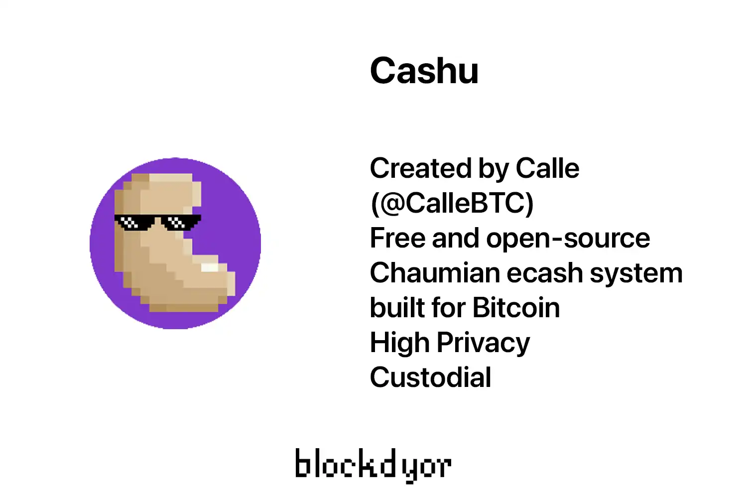 Cashu Overview