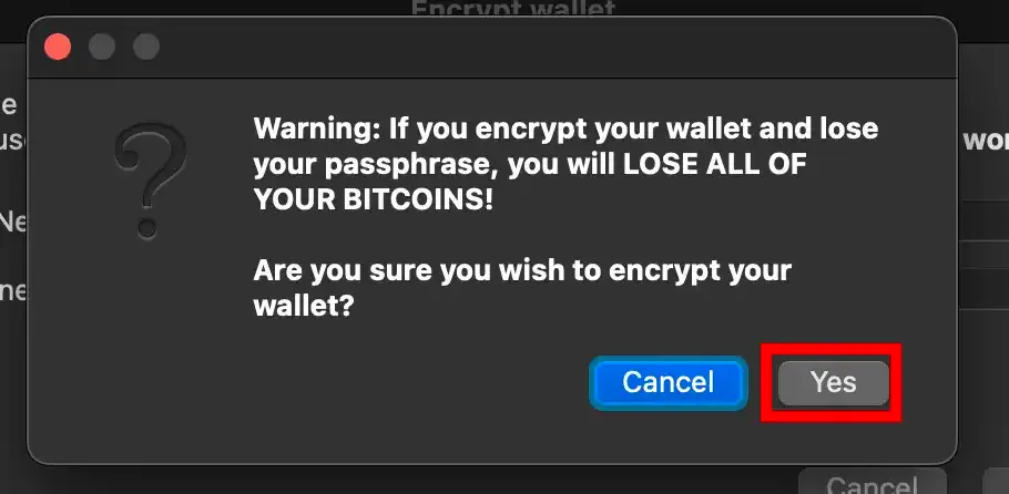 Create A New Wallet In Bitcoin Core Step 4