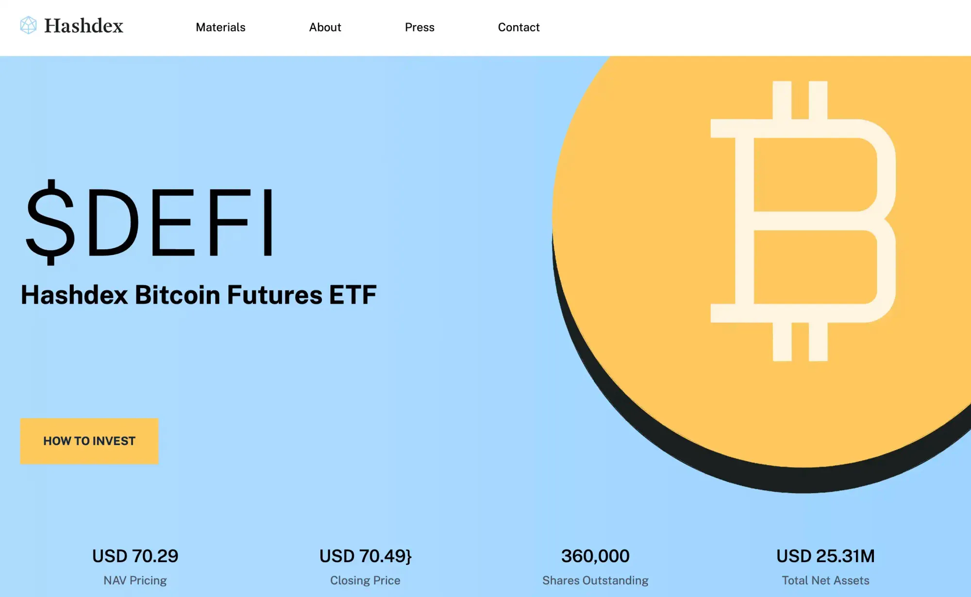Hashdex Bitcoin ETF (DEFI)