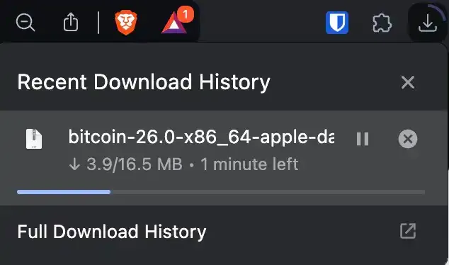 How To Download & Install Bitcoin Core Step 2