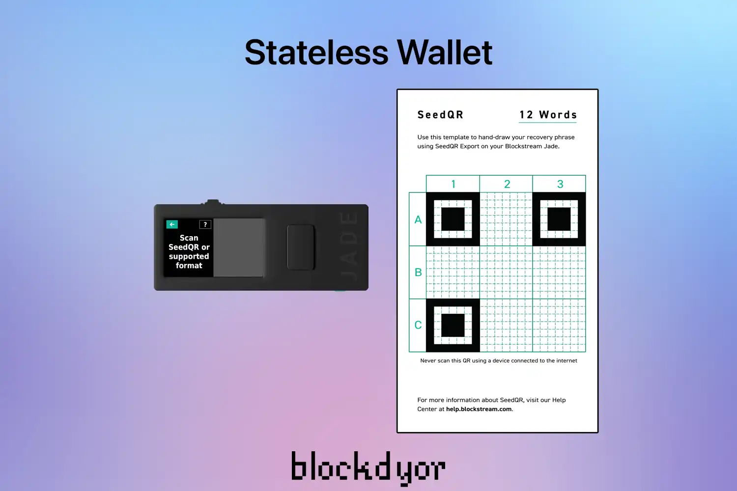 Singlesig Stateless Wallet