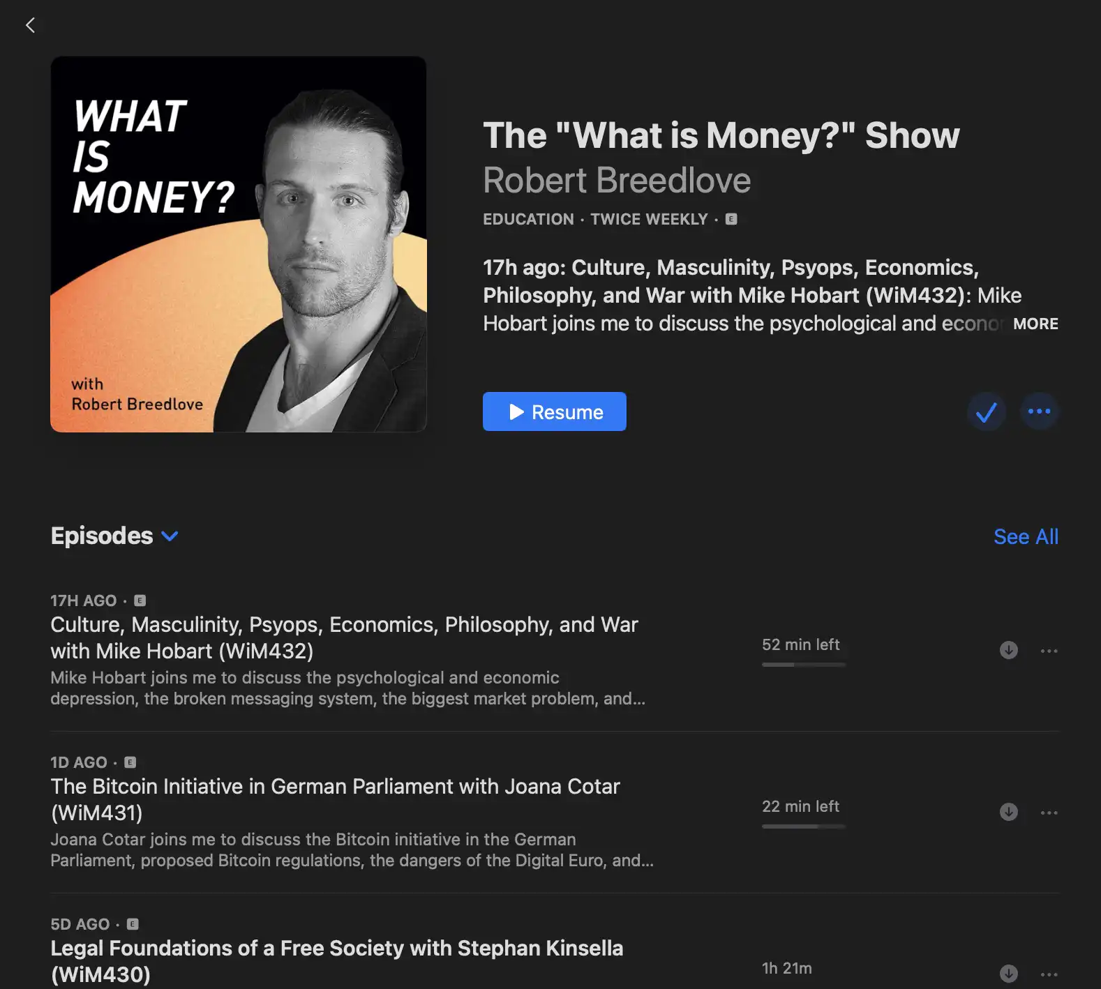 The "What is Money" Show by Robert Breedlove Podcast