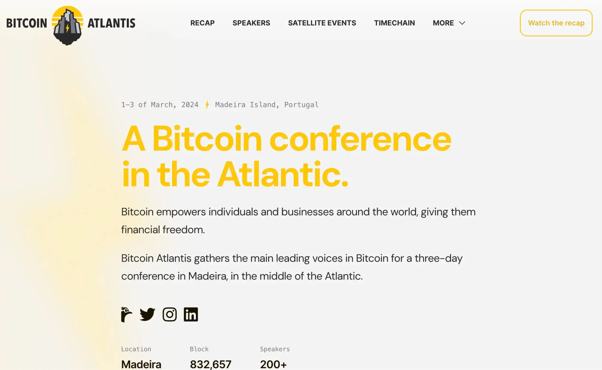 Bitcoin Atlantis