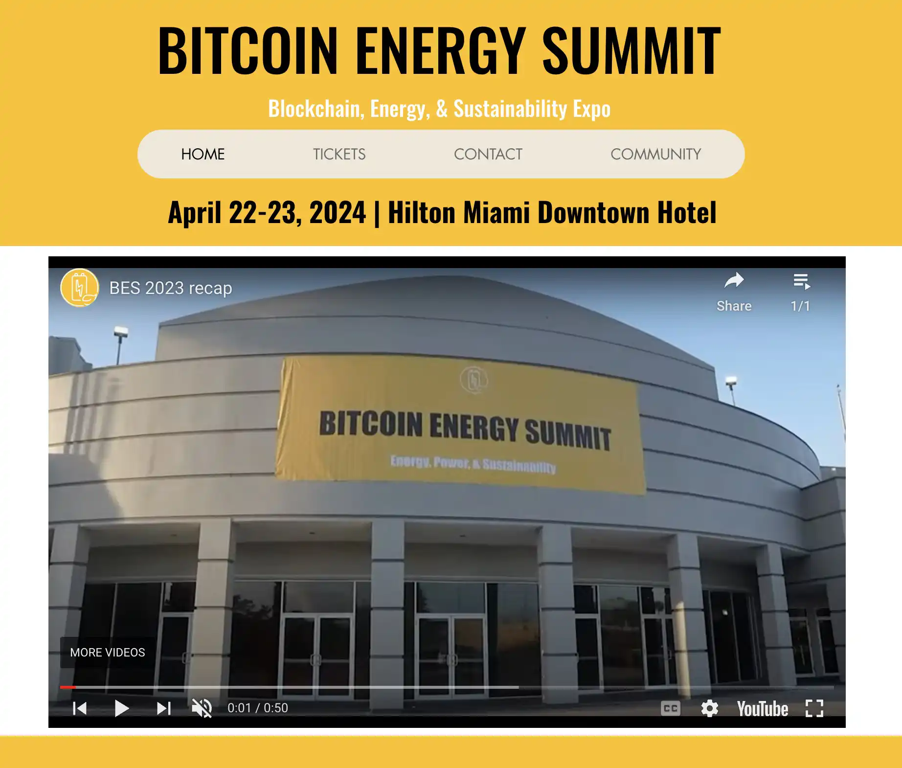 Bitcoin Energy Summit