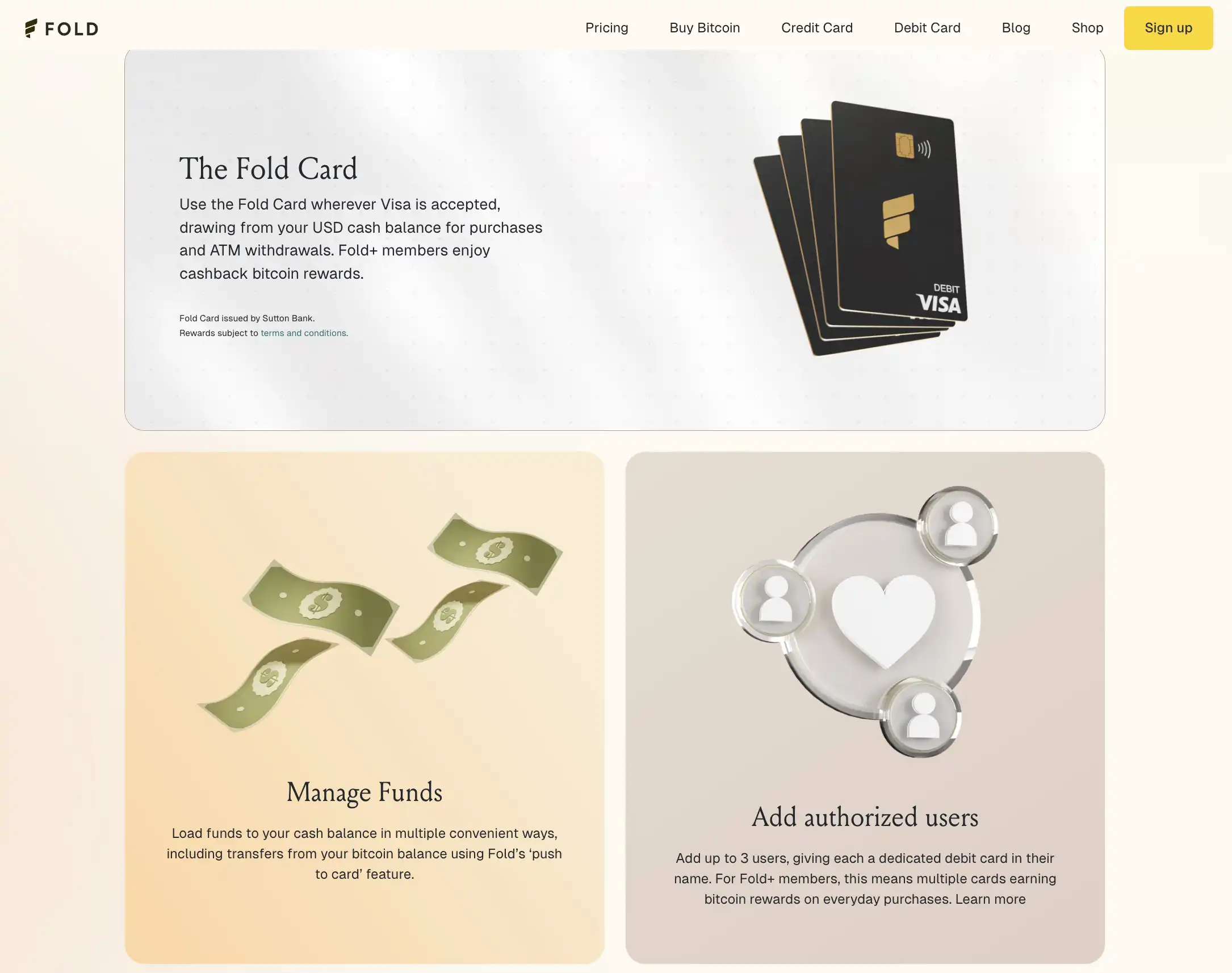 Fold Card