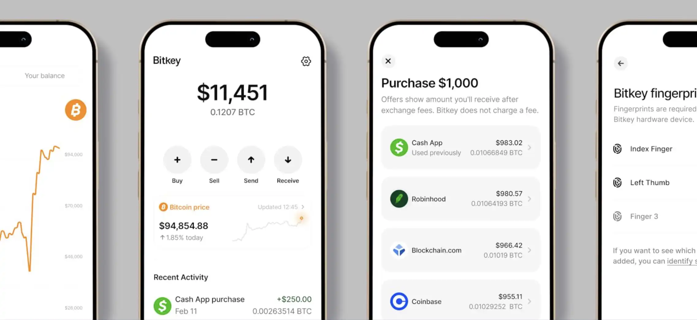 Bitkey App Design