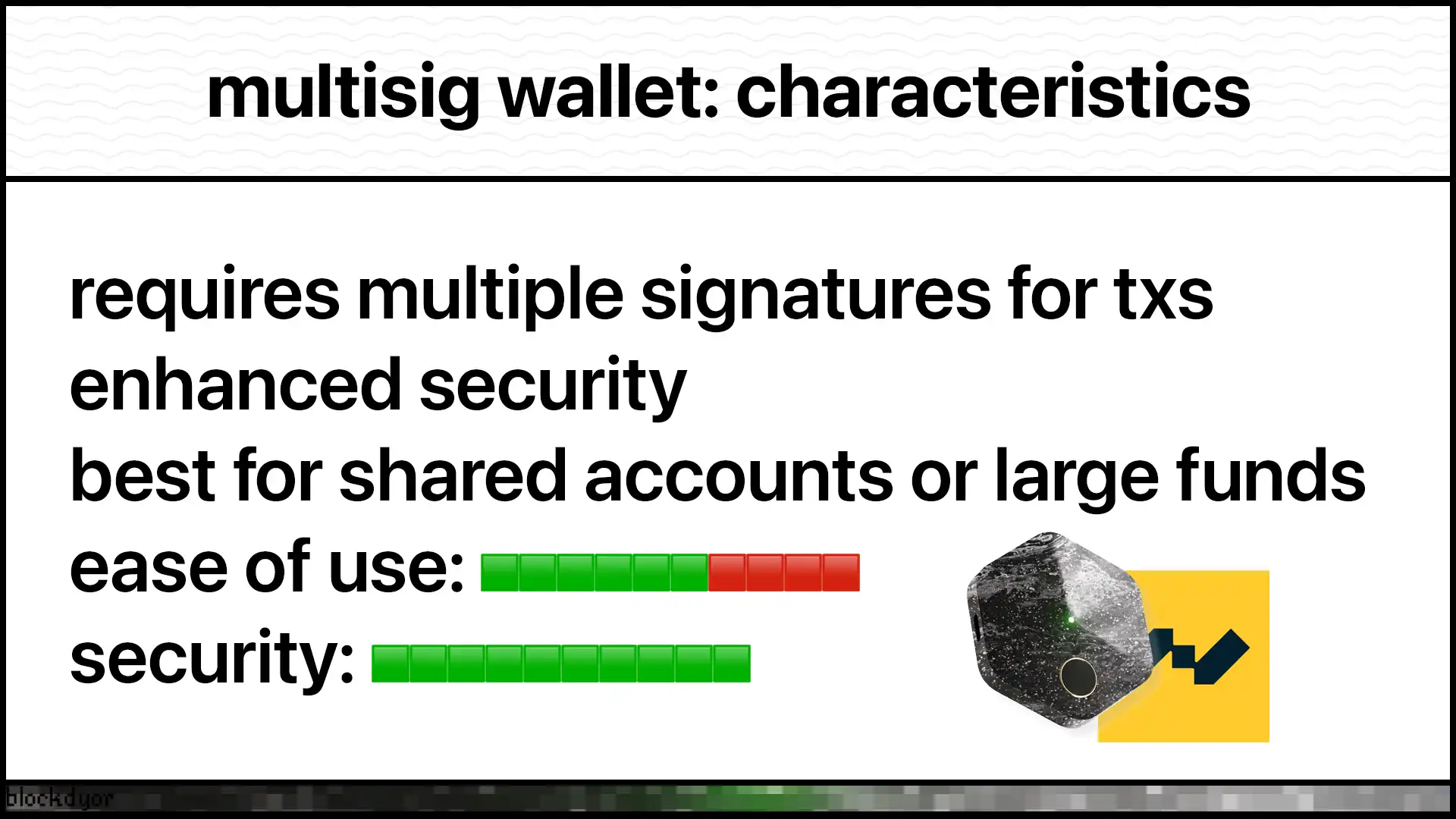 Multisig Wallet Characteristics