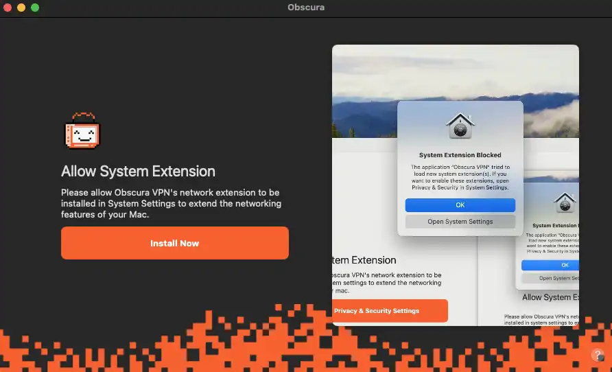 Obscura VPN Install Step 2
