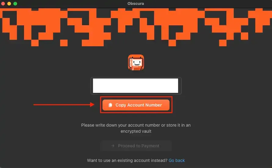 Obscura VPN Install Step 6