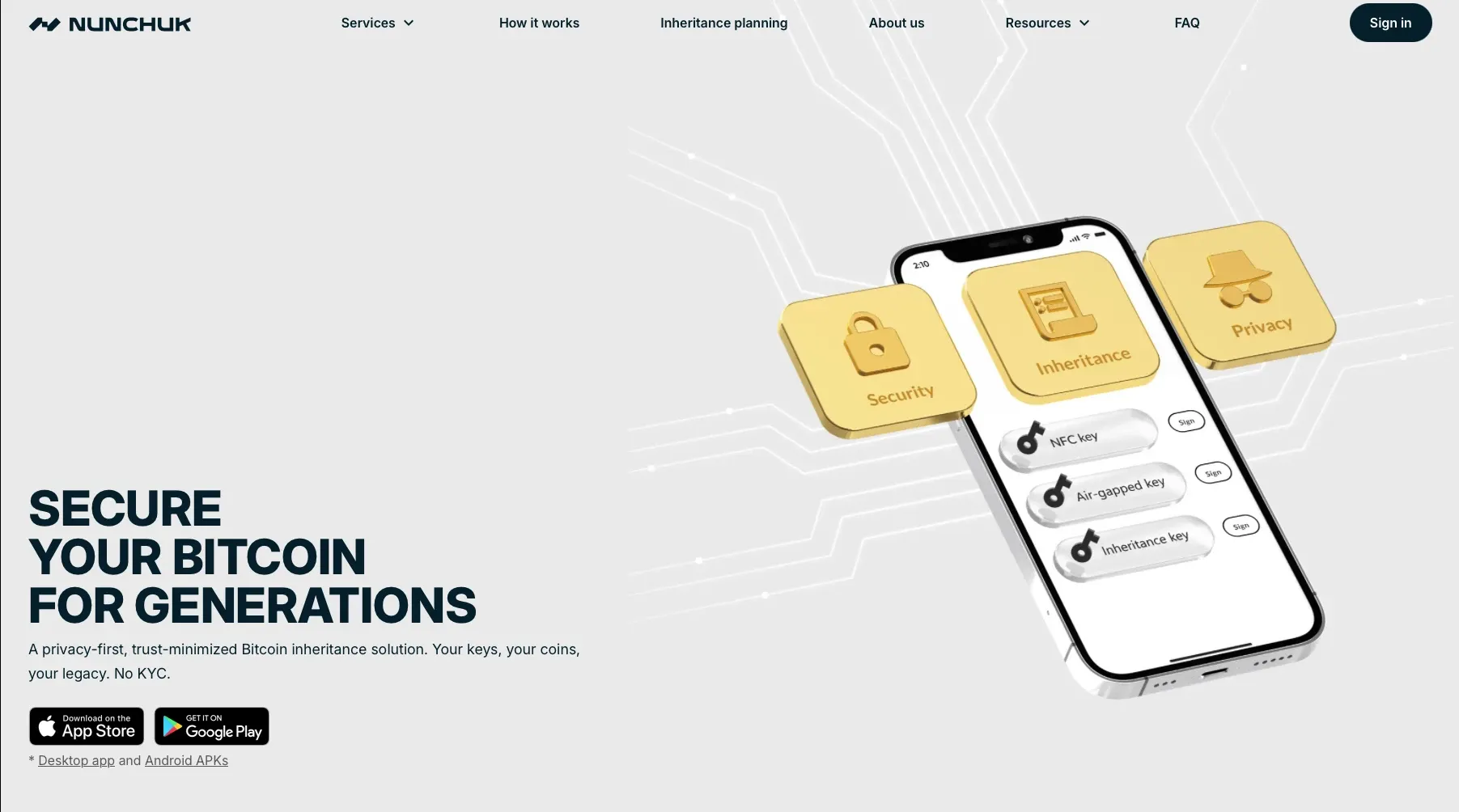 Nunchuk Home Page