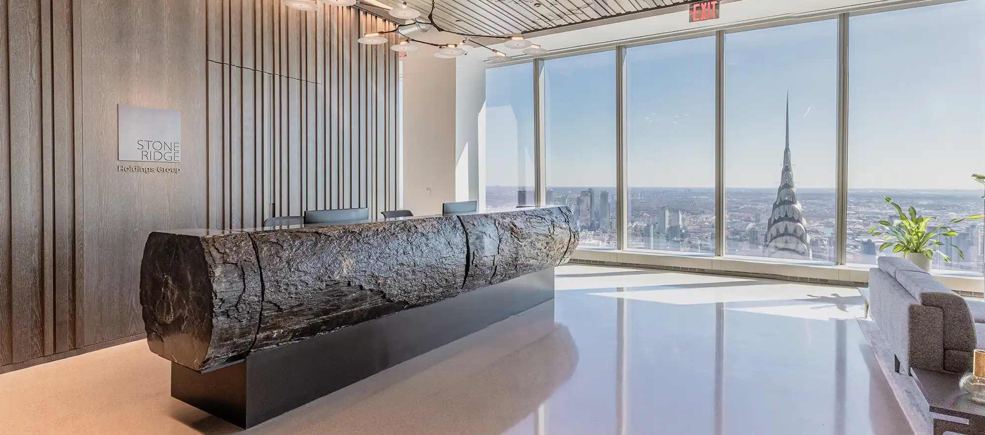 Stone Ridge headquarters — where 10GW of U.S. natural gas production powers affiliate NYDIG's NY-chartered, SOC-audited Bitcoin custody serving global institutions.