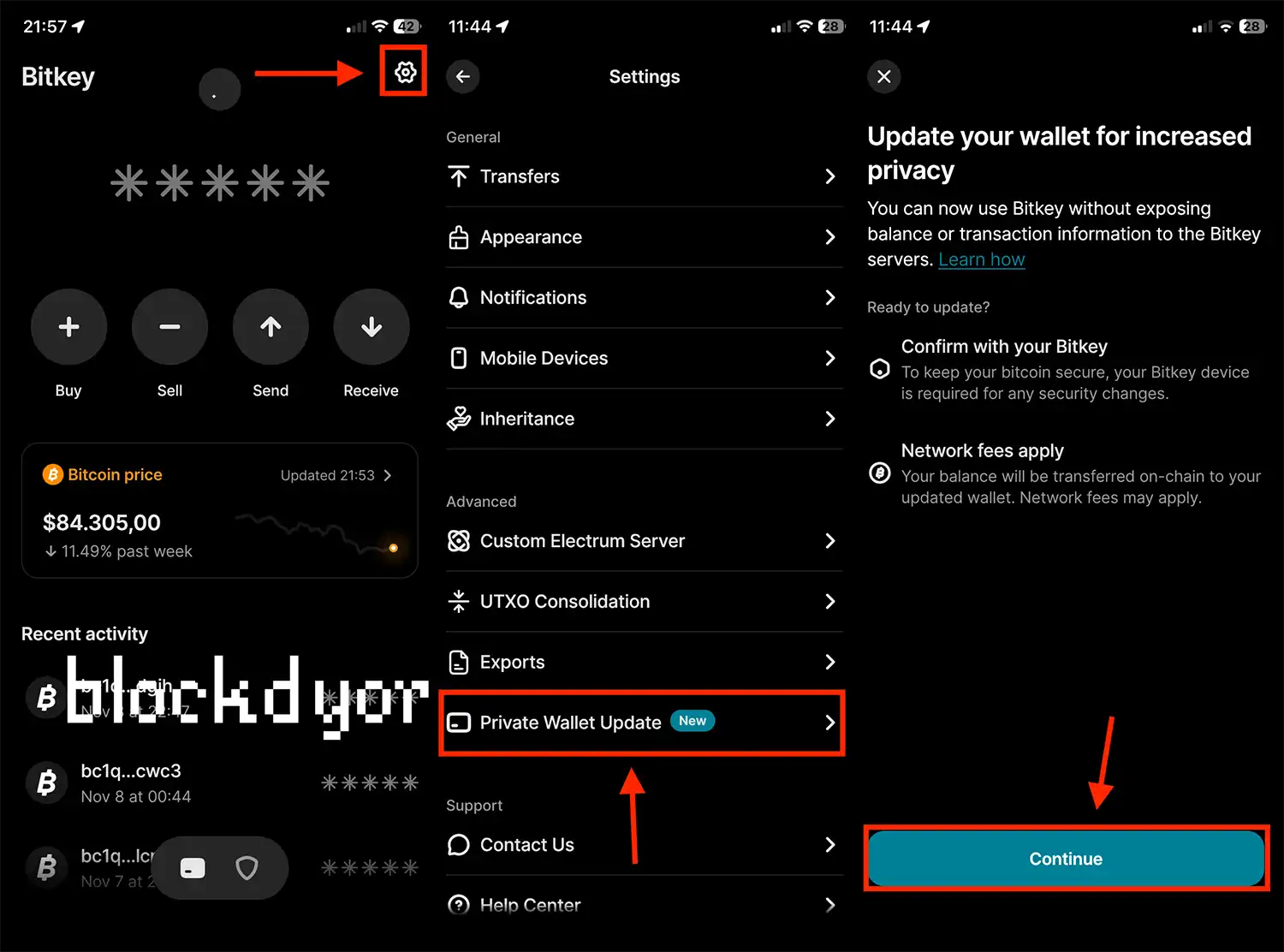 Bitkey Chain Code Delegation Setup
