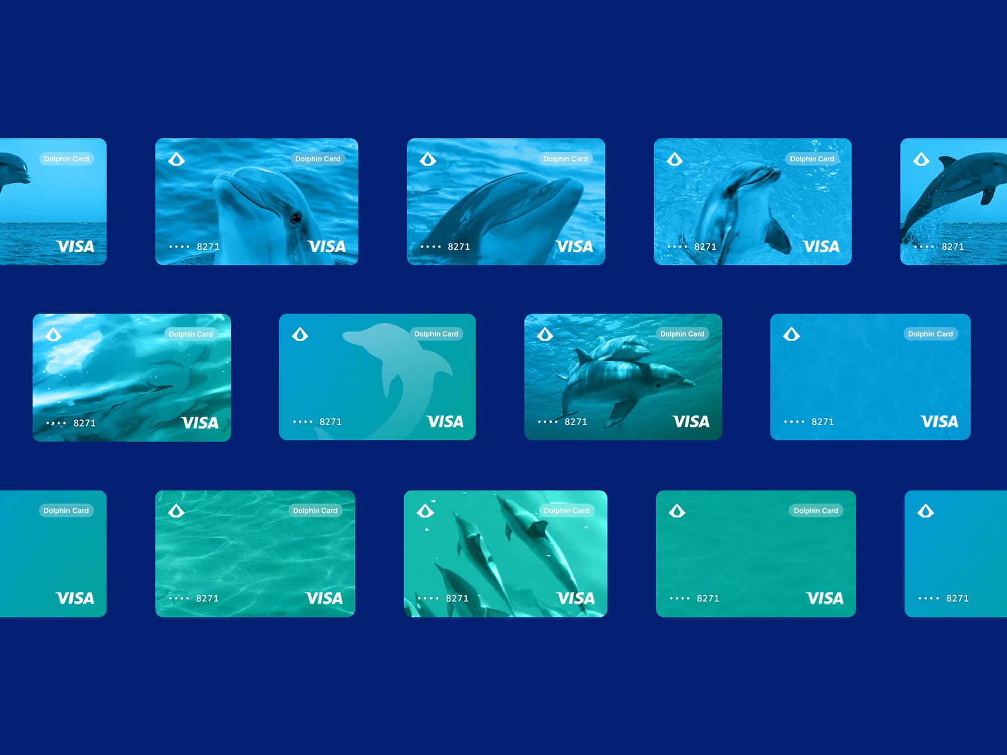 Dolphin Card Design