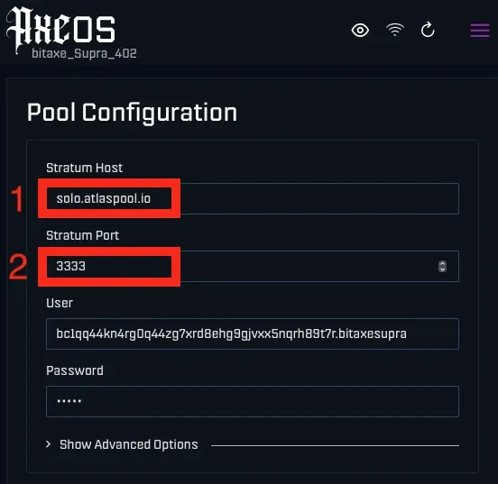 Atlas Pool Stratum Host And Port