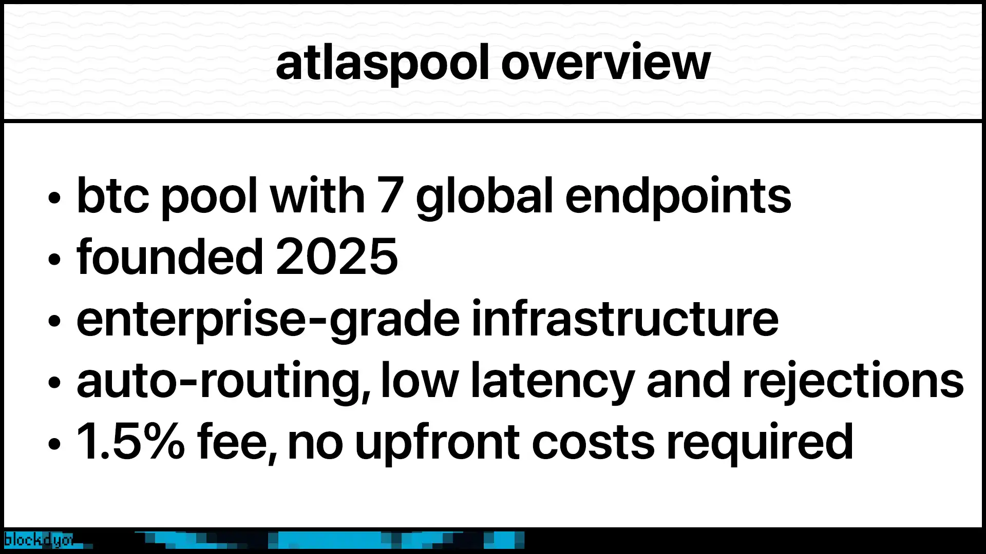 AtlasPool Overview