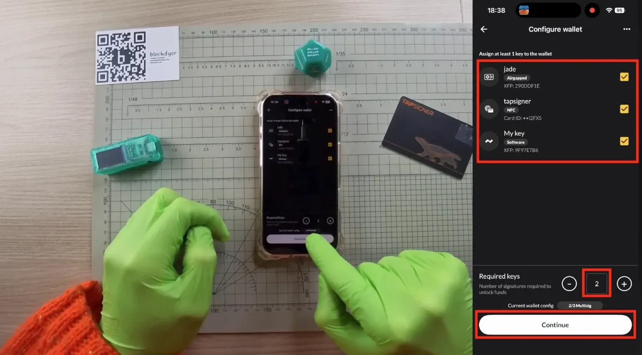 Create The Multisig Wallet Step 3