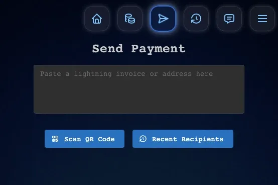 Rizful Wallet Send Payment