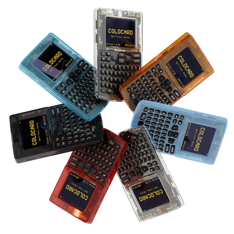 COLDCARD Q Colored Cases