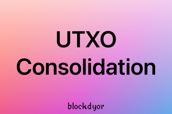 UTXO Consolidation: What Is It And How To Do It