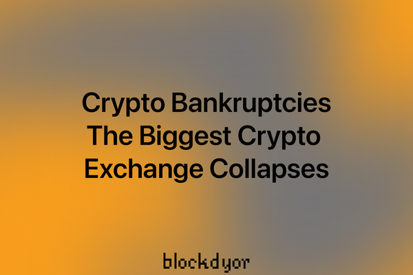 Crypto Bankruptcies The Biggest Crypto Exchange Collapses